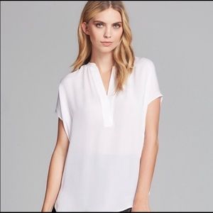 EUC Vince Cap Sleeve Tunic Length Shirt